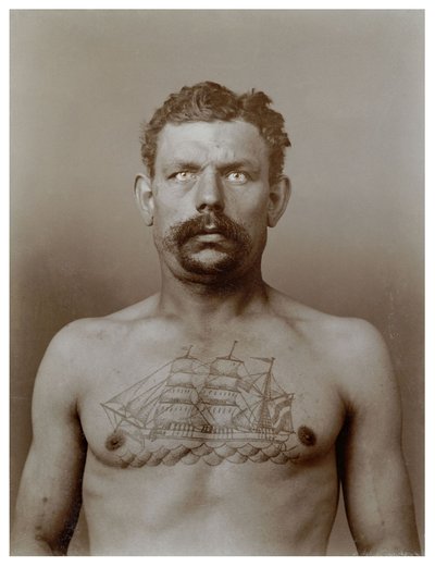 Tattooed Man by Unknown